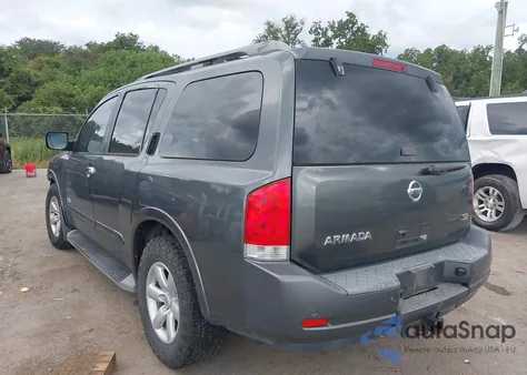 2008 Nissan Armada Se z USA, uszkodzony, nr VIN 5N1BA08D28N611994